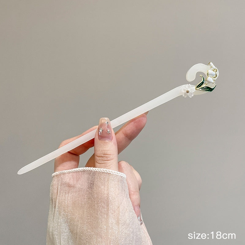 New Chinese Style Updo Hair Clasp High Sense Ebony Hairpin