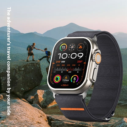 Elastic Nylon Watchband Stainless Steel Buckle