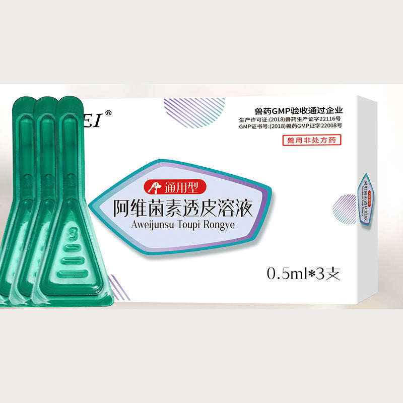 Abamectin transdermal solution