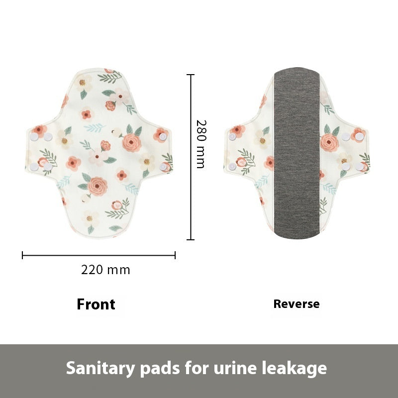 Graphene Washable Pure Cotton Health Pad For The Elderly Leak-proof Urine