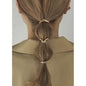 Metal Retro Hairpin Ponytail Clip Women's