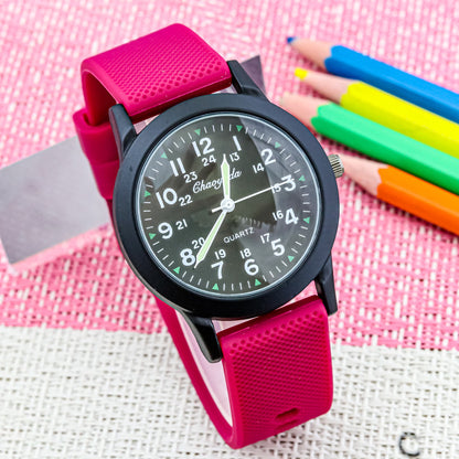 Luminous Needle Waterproof Transparent Digital Electronic Watch