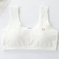 Primary Student Vest Female Junior High  Girl High School  Underwear Pure Cotton Bra
