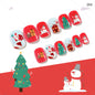 Christmas Cute Children Nails 24 Pieces Wearable