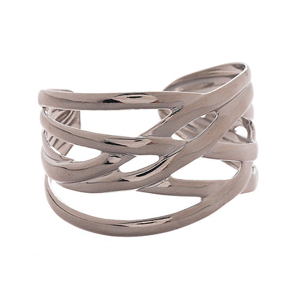 Fashion Multi-layer Glossy Geometric Bracelet For Women