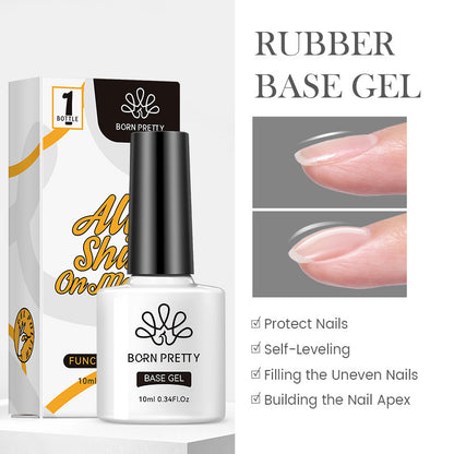 Nail Art Polish Gel Construction Base Gel Plated Crystal