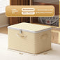 Clothes Storage Box With Lock Household Storage Basket