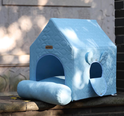 Cartoon Cute Four Seasons Universal Closed Dog Pet Room