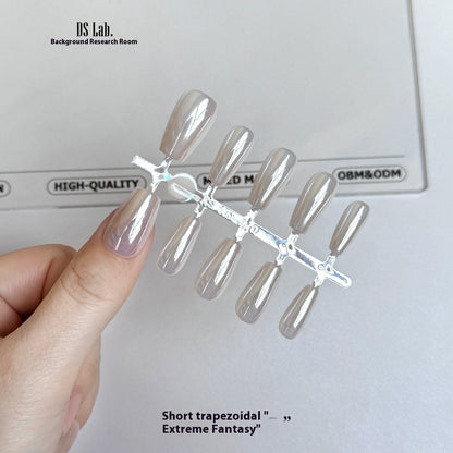 Electroplating Super Bright Magic Mirror White Moonlight Nail Patch