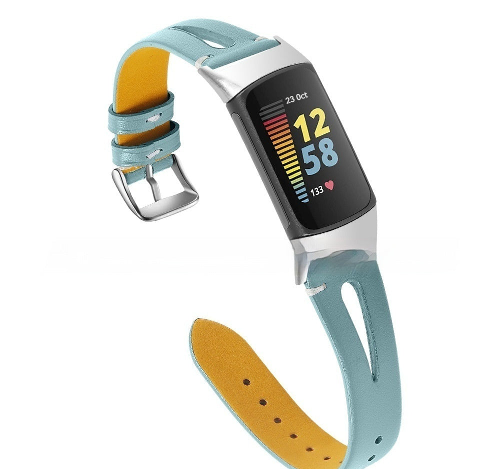 Suitable For Hollow Out Leather Watchband