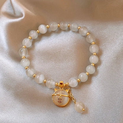 Baroque Freshwater Pearl Zircon Bracelet
