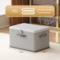 Clothes Storage Box With Lock Household Storage Basket