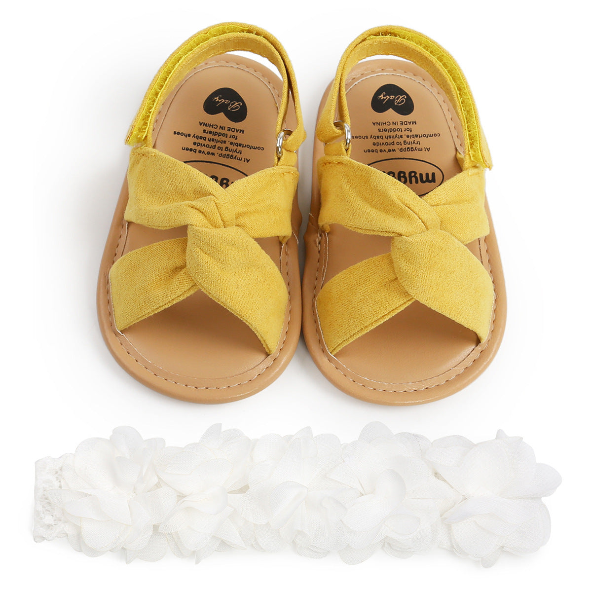 Spring And Summer Cross Baby Sandals