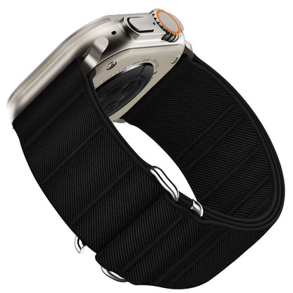 Elastic Nylon Watchband Stainless Steel Buckle