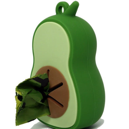 Silicone Pooper Scooper Dog Waste Bag Feces Avocado Clip