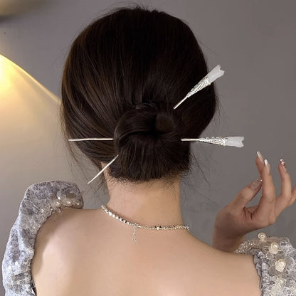 New Chinese Style Updo Hair Clasp High Sense Ebony Hairpin