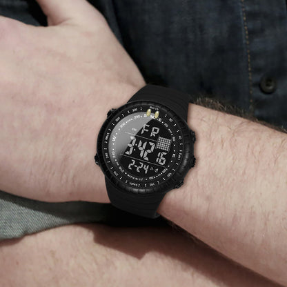 Waterproof Multifunctional Outdoor Electronic Watch Men