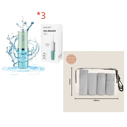 Oral Irrigator 3 Modes USB Rechargeable Water Flosser Portable