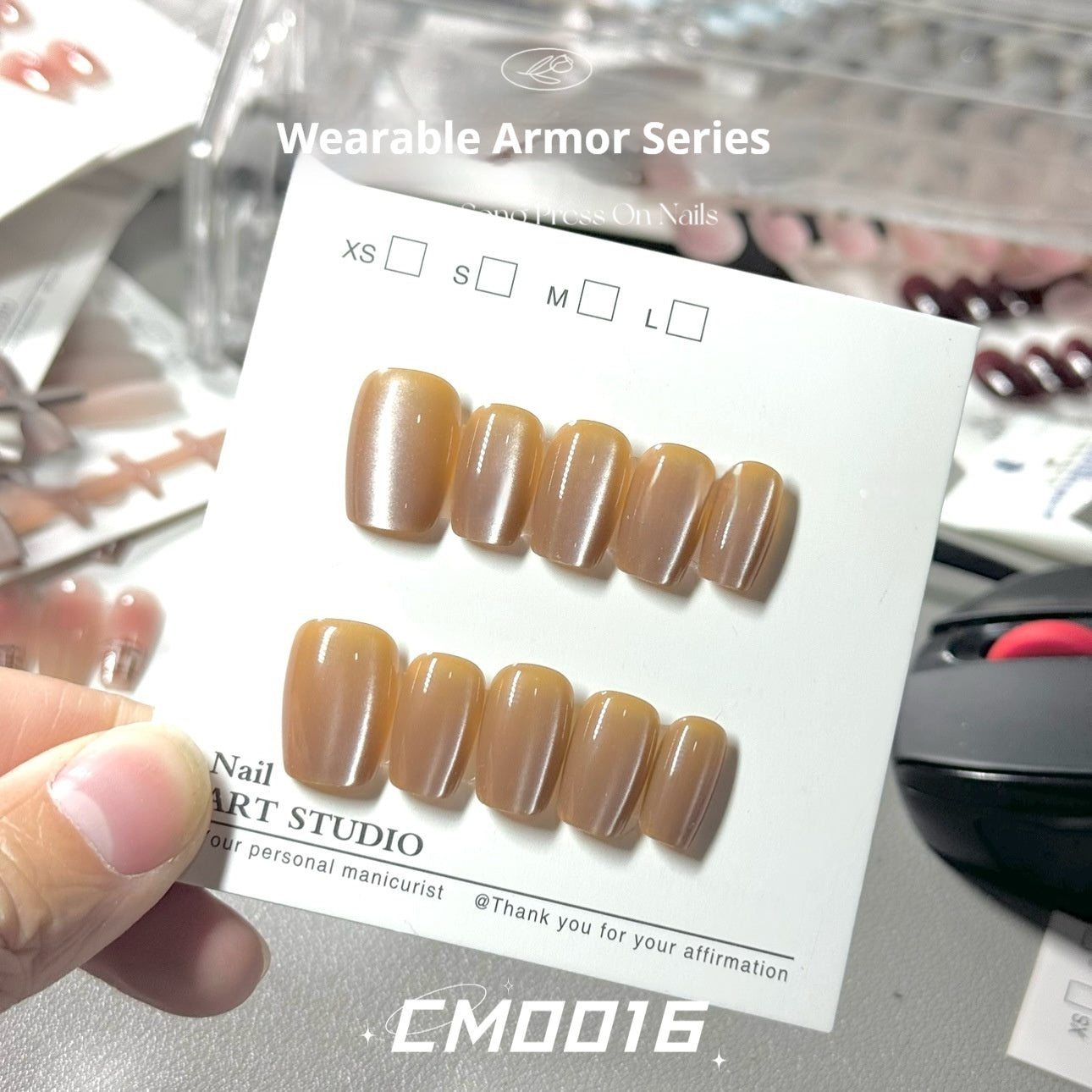 Solid Color Cat Eye 16 Toffee Ins Internet Celebrity Pure Want To Wear Armor