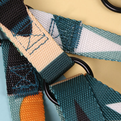 Hand Holding Rope Outing Dog Leash Dog Collar Three-piece Set