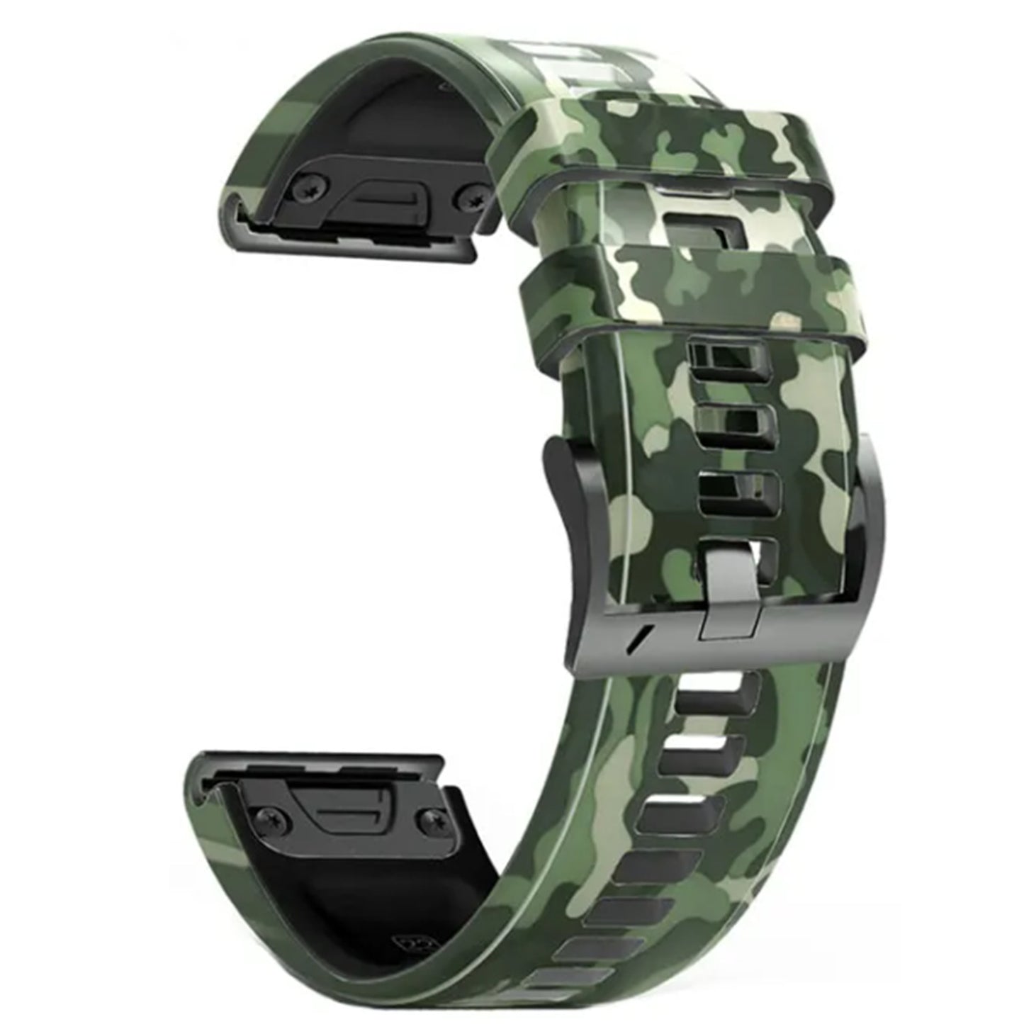 Camouflage Breathable Printed Silicone Strap