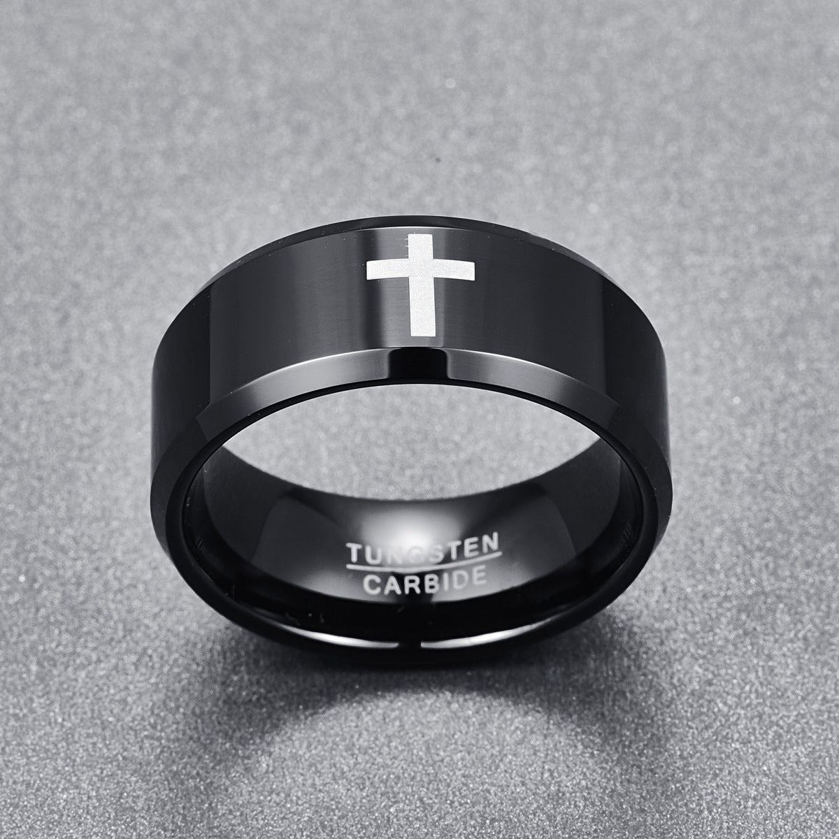 Non-fading Special-interest Design Ins Style Cross Ring