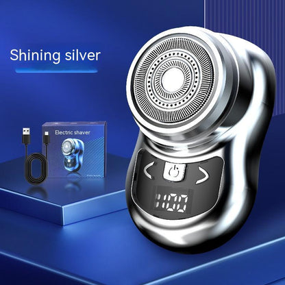 Battery Display Mini Men's USB Electric Shaver