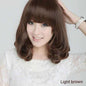 Women's Rinka Haircut Mid-length Straight Hair Long Hair With Bangs Fashion Curly Hair