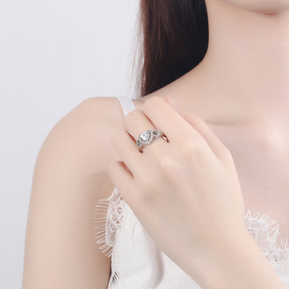 Women's Red Heart-shaped Wedding Ring Personalized Bracelet