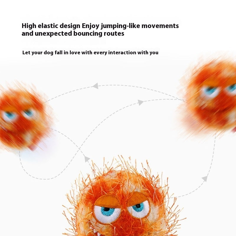 Plush Sound Molar Long Lasting Dog Toy Ball