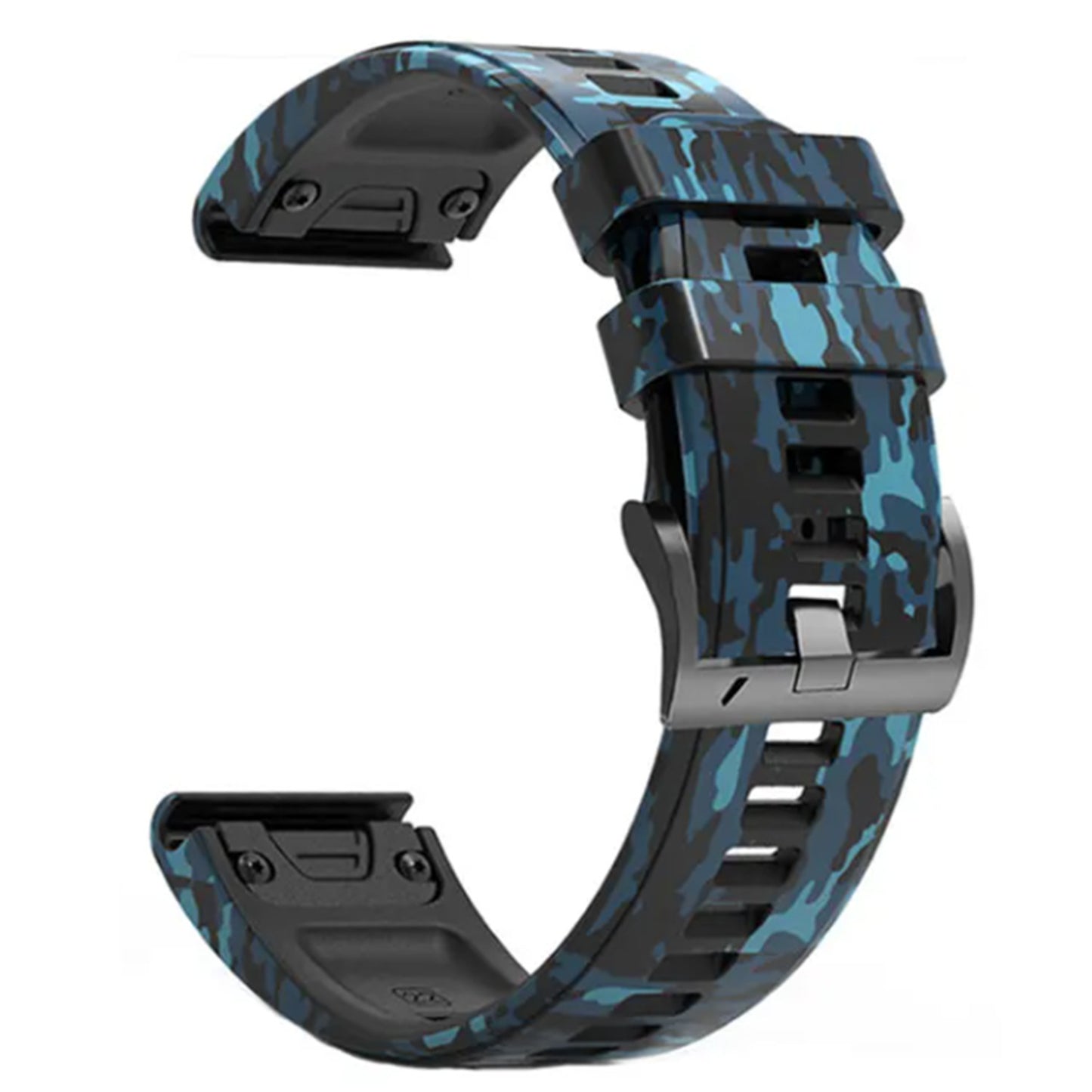 Camouflage Breathable Printed Silicone Strap