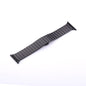 Smart Watch Band Bamboo Stainless Steel Metal Strap