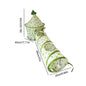 Cat Play Tunnel Folding Interactive Bunny Tent Tunnel Foldable Cat Tent Tubes Portable Indoor Outdoor Kennel Cat Tunnel Tube Toy
