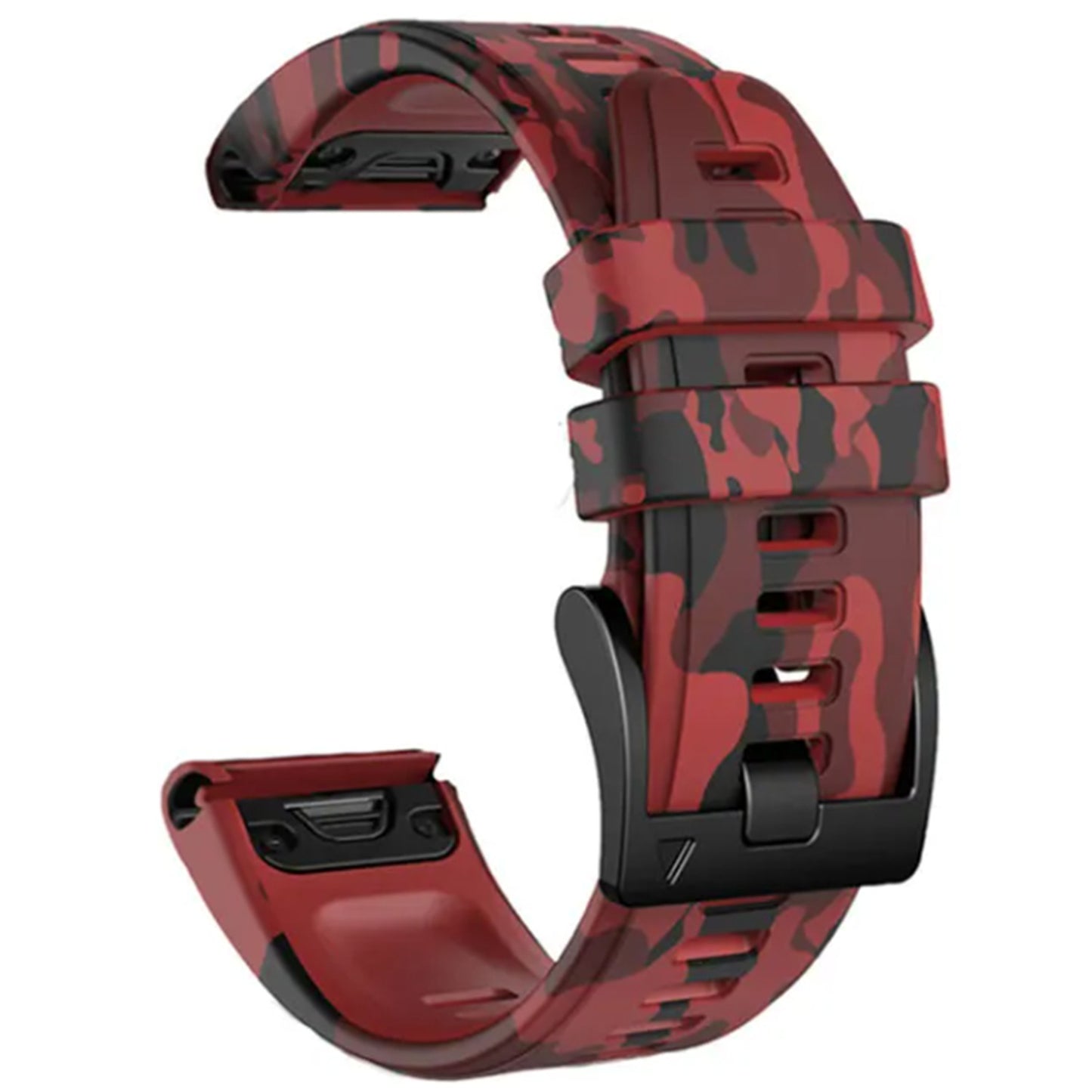 Camouflage Breathable Printed Silicone Strap