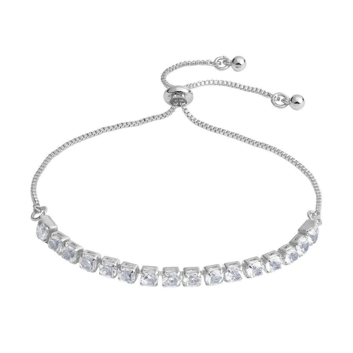 Micro-studded Claw Chain Simple Bracelet