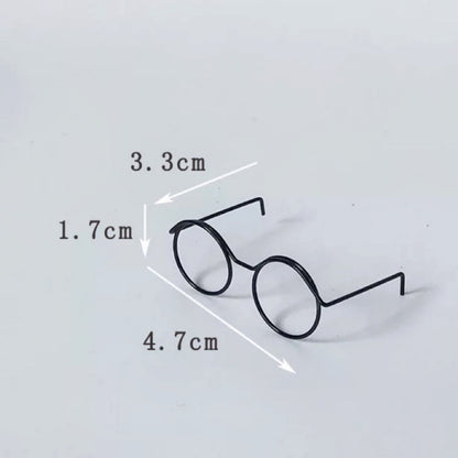Mini Glasses Frame Twist Stick Puppy Doll Special