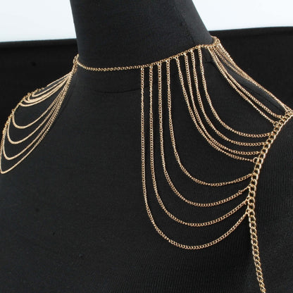 Fashion Simple Multi-layer Body Chains Women