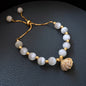 Baroque Freshwater Pearl Zircon Bracelet