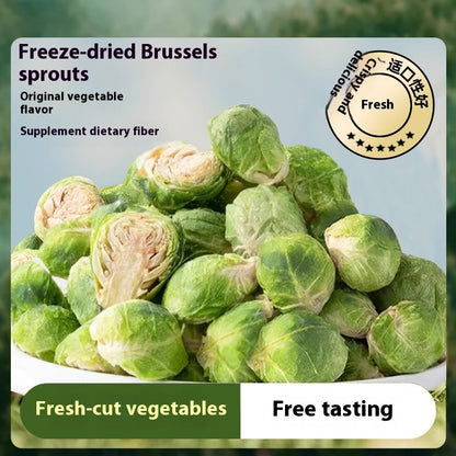 Dog Snacks Brussels Sprouts Freeze-dried Food