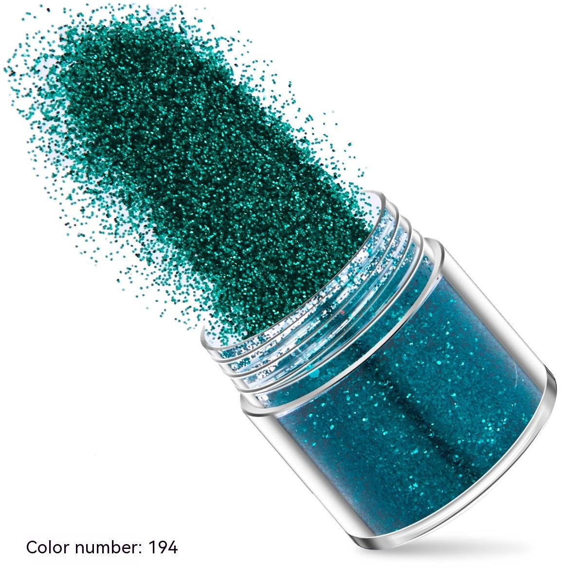 Green Manicure Set 12 Colors Mixed Nail Sequins Glitter Powder Gradient Laser Powder