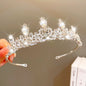 Children's Children's Crown Headdress Girls Princess Crown Hair Clip