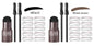 Eyebrow Mold Set Makeup Powder