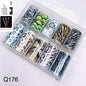 Nail Art Transfer Foils Set Of 12