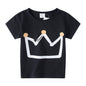 Children's Short Sleeve Boys And Girls T-shirt Cartoon Half Sleeve Top