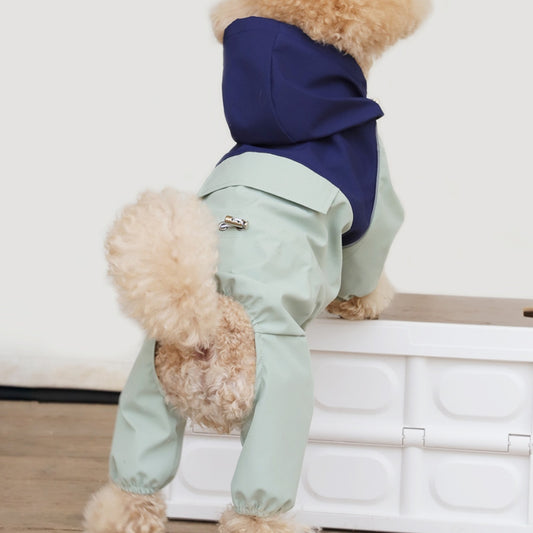 Pet Small And Medium Sized Dog Waterproof And Dustproof Shell Jacket