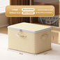 Clothes Storage Box With Lock Household Storage Basket