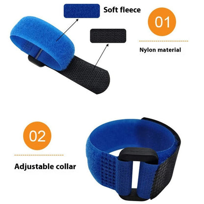 Pet Chicken Collar 2-pack Anti-cock Ringing No Hook Knot Neck Band Christmas Collar