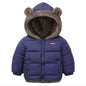 Boy's Cotton-padded Winter Jacket, Children's Cotton-padded Jacket, Double-sided Wear