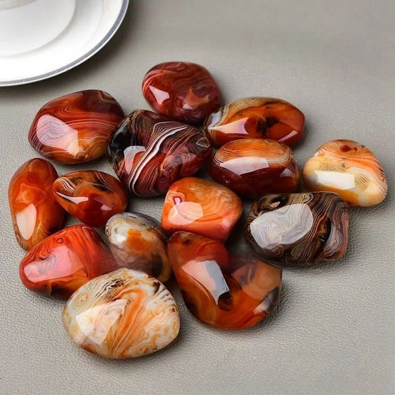 Natural Twining Line Agate Rough Stone Plaything Winding Agate Hand Pieces Ore