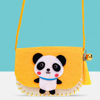 Cartoon Non-woven Bag Kindergarten Paste Material Package Educational Toys